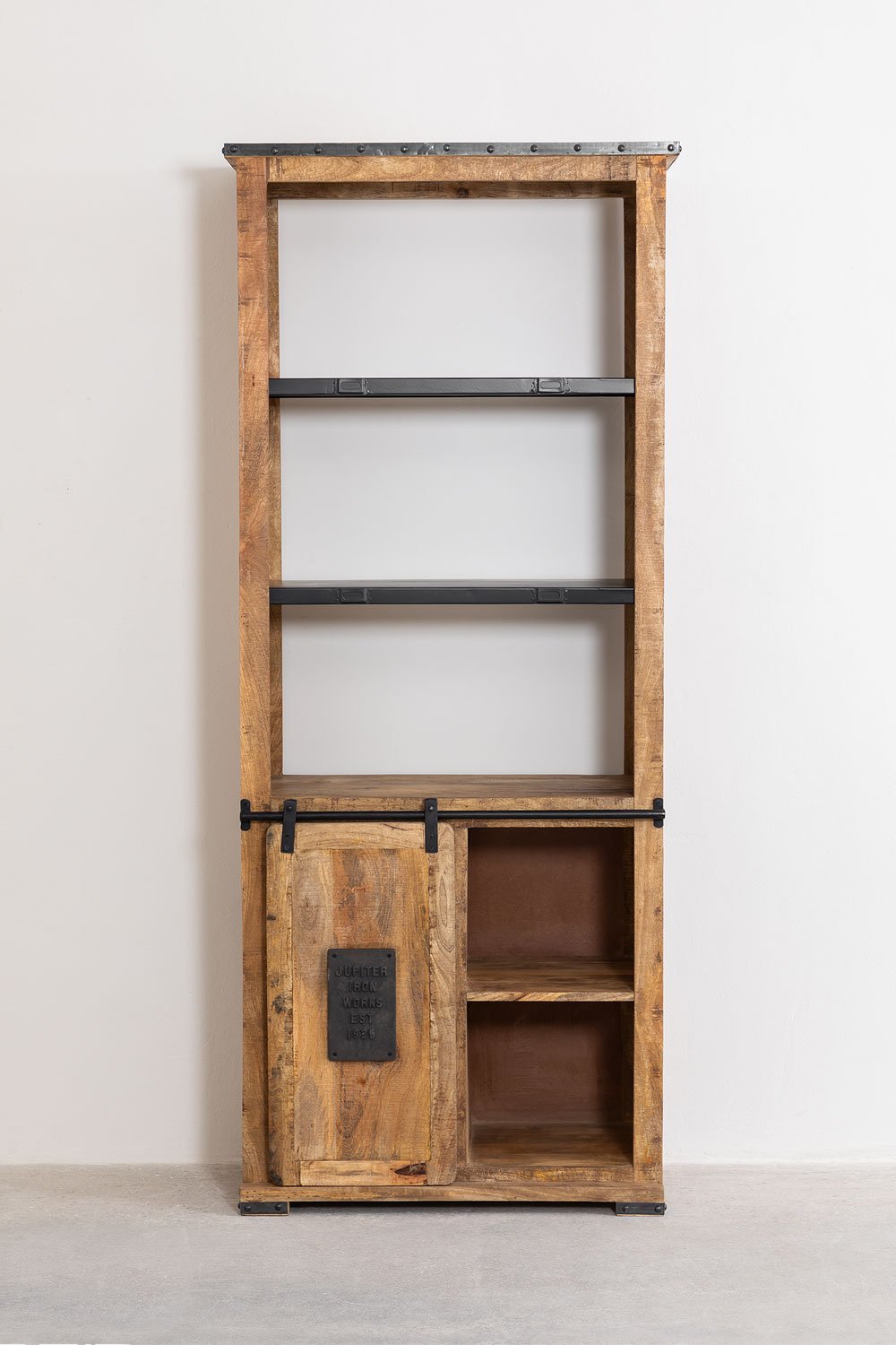 Credenza Uain in legno di mango con quattro cassetti