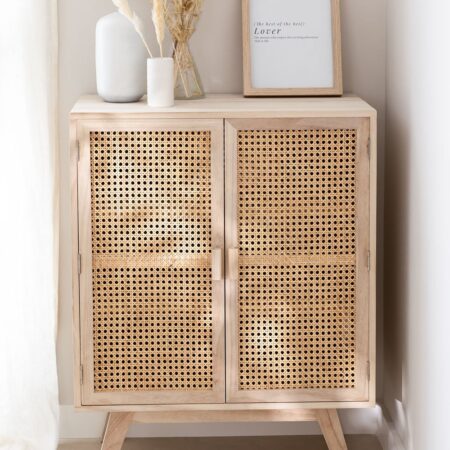 Credenza in legno con 2 ante in legno Ralik Design