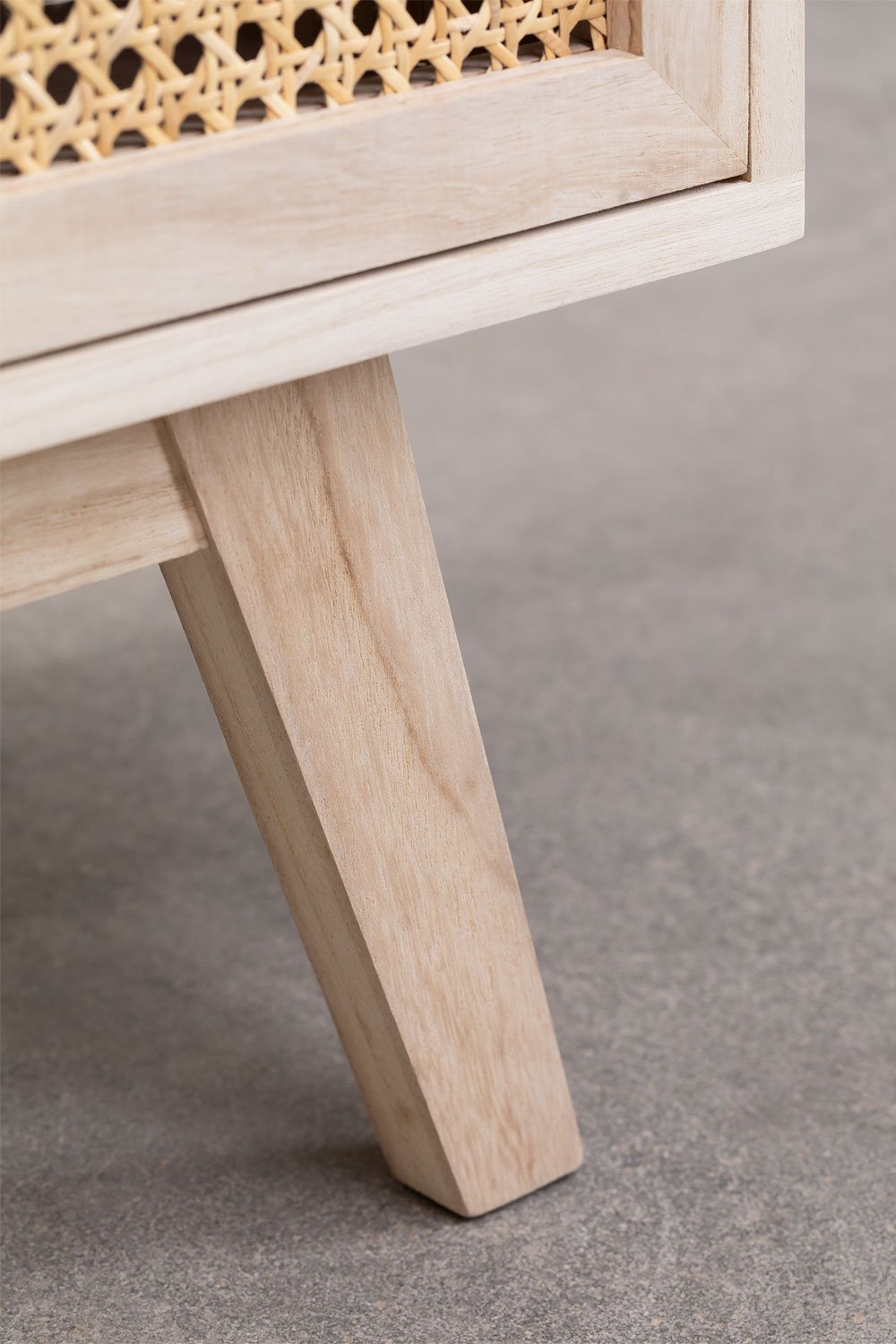 Credenza in legno con 2 ante in legno Ralik Design