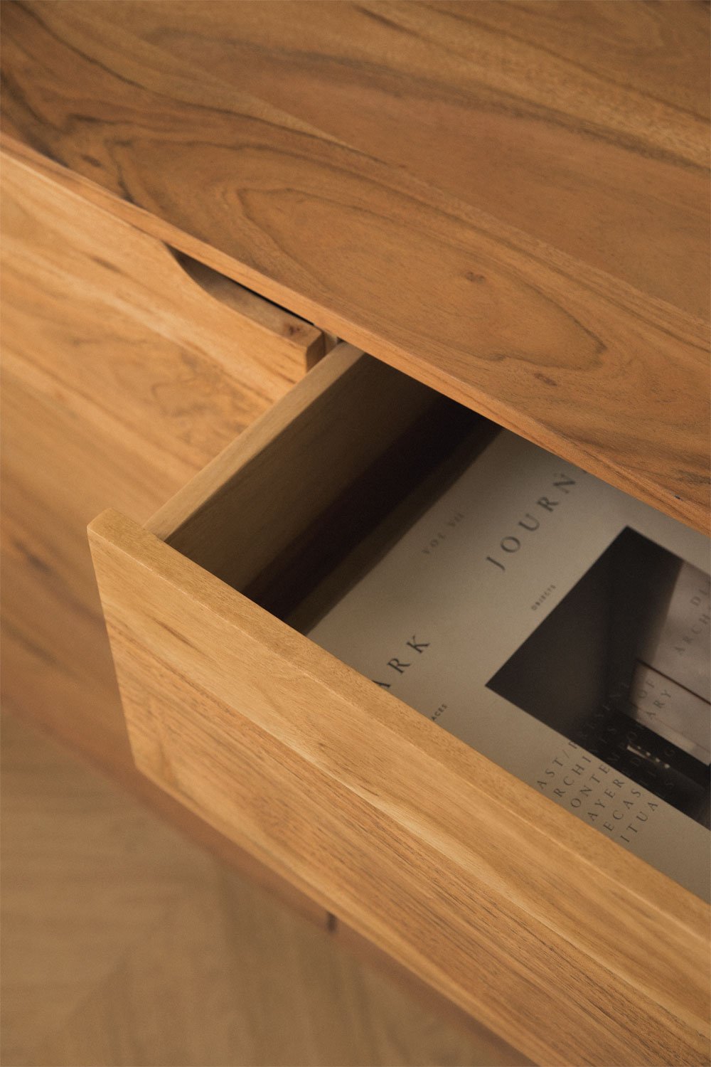 Credenza in legno di acacia Tasmani