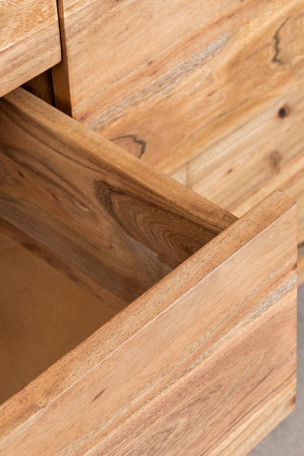 Credenza in legno di acacia Tasmani
