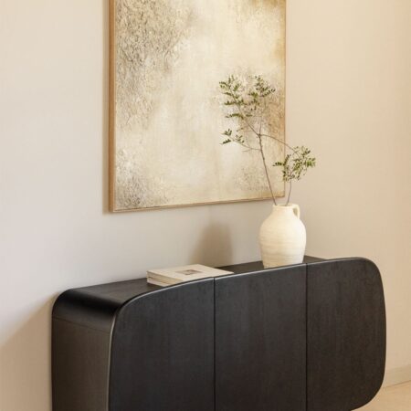 Credenza in legno di mango Agathe 160x40 cm