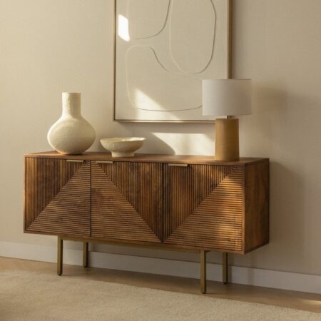 Credenza in legno di mango Baty