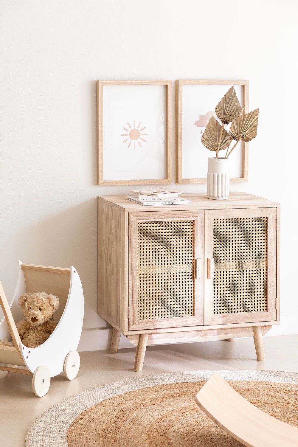 Credenza in legno Ralik