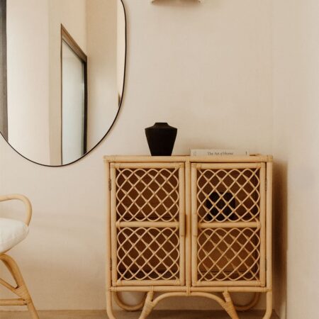 Credenza in rattan Drayden