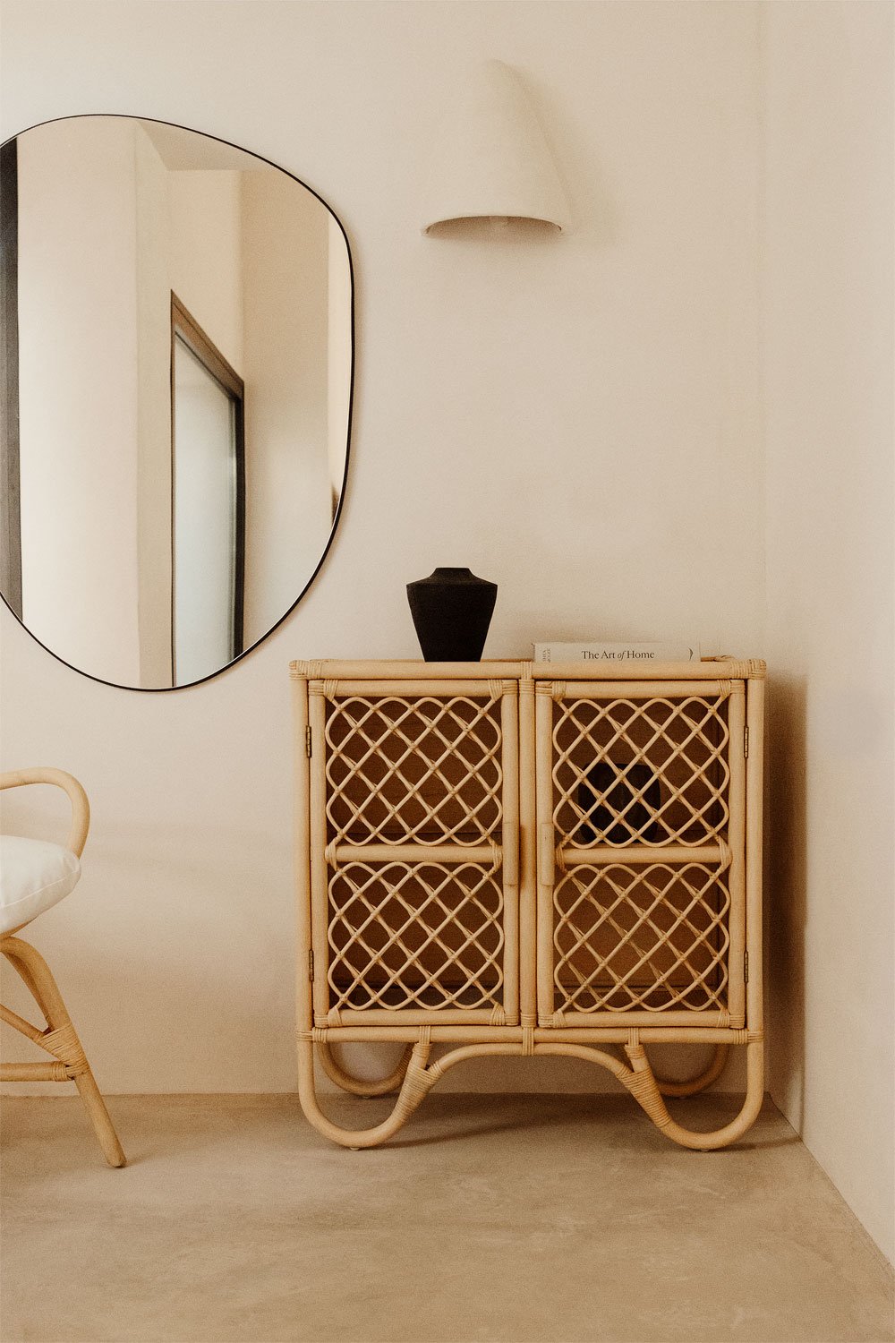 Credenza in rattan Drayden