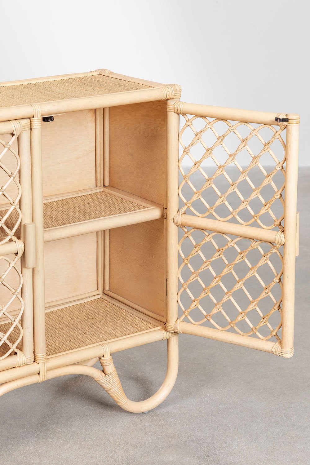 Credenza in rattan Drayden