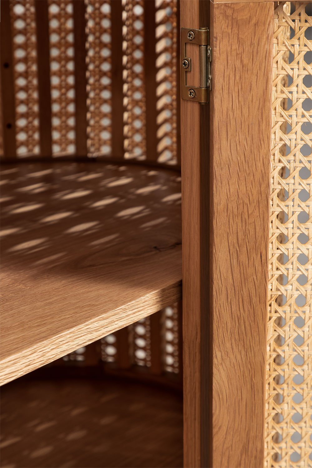 Credenza in Rattan e Legno Edwina