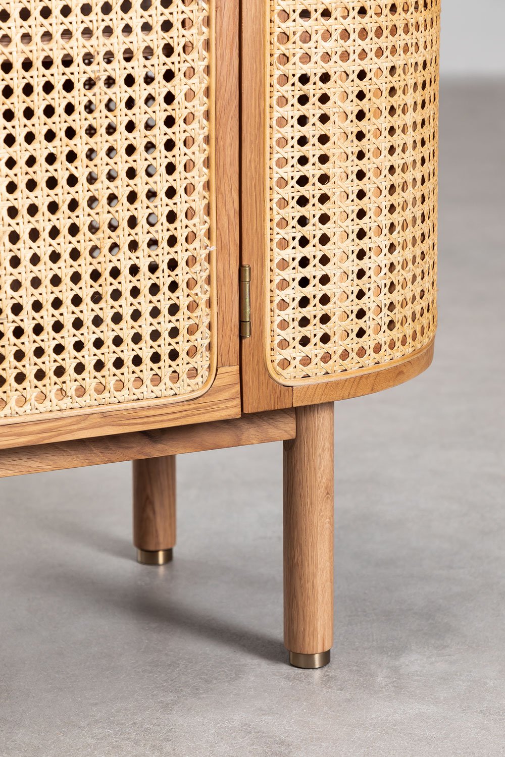 Credenza in Rattan e Legno Edwina