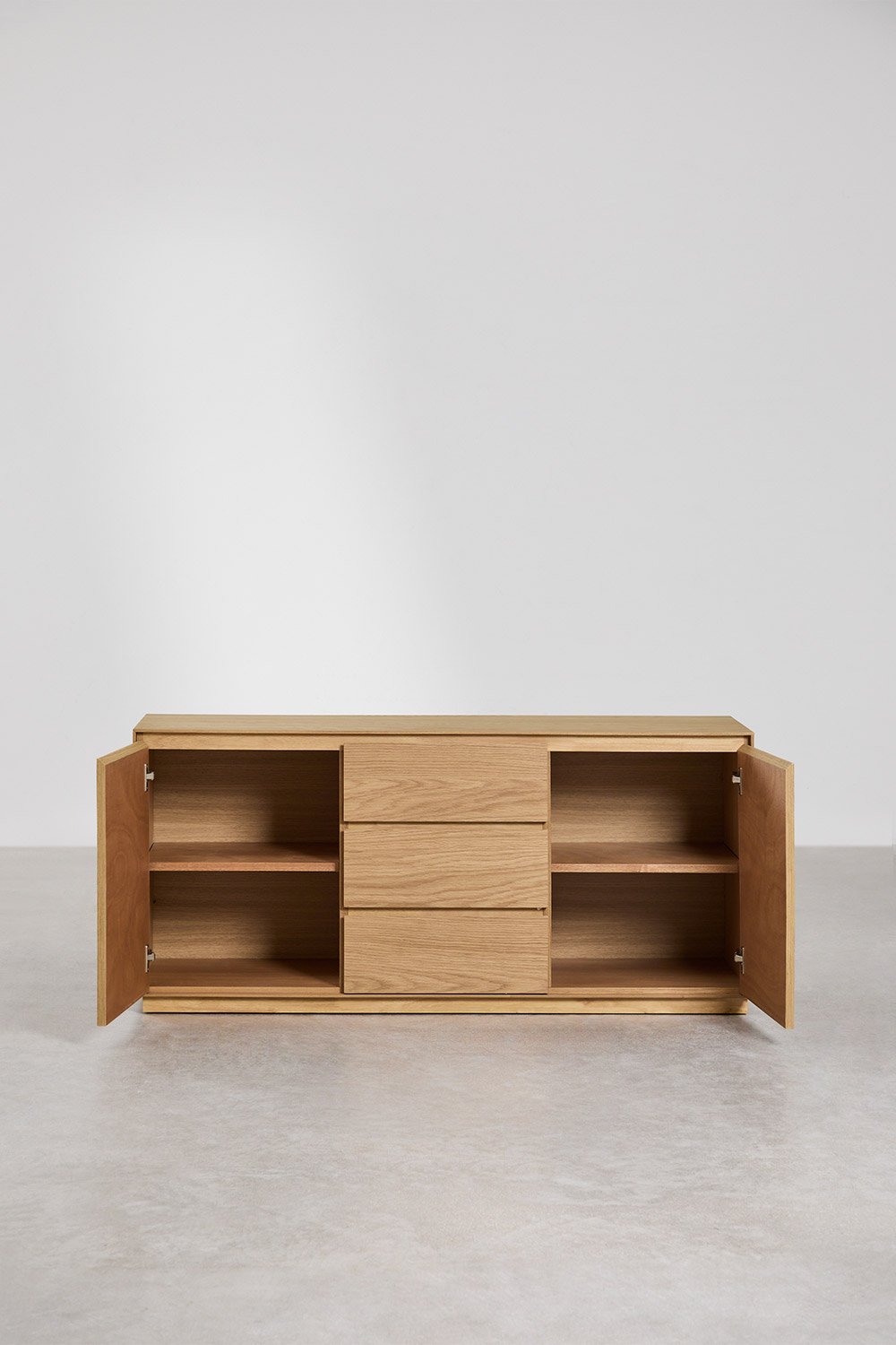 Credenza rettangolare 140x45 cm in MDF Burundi