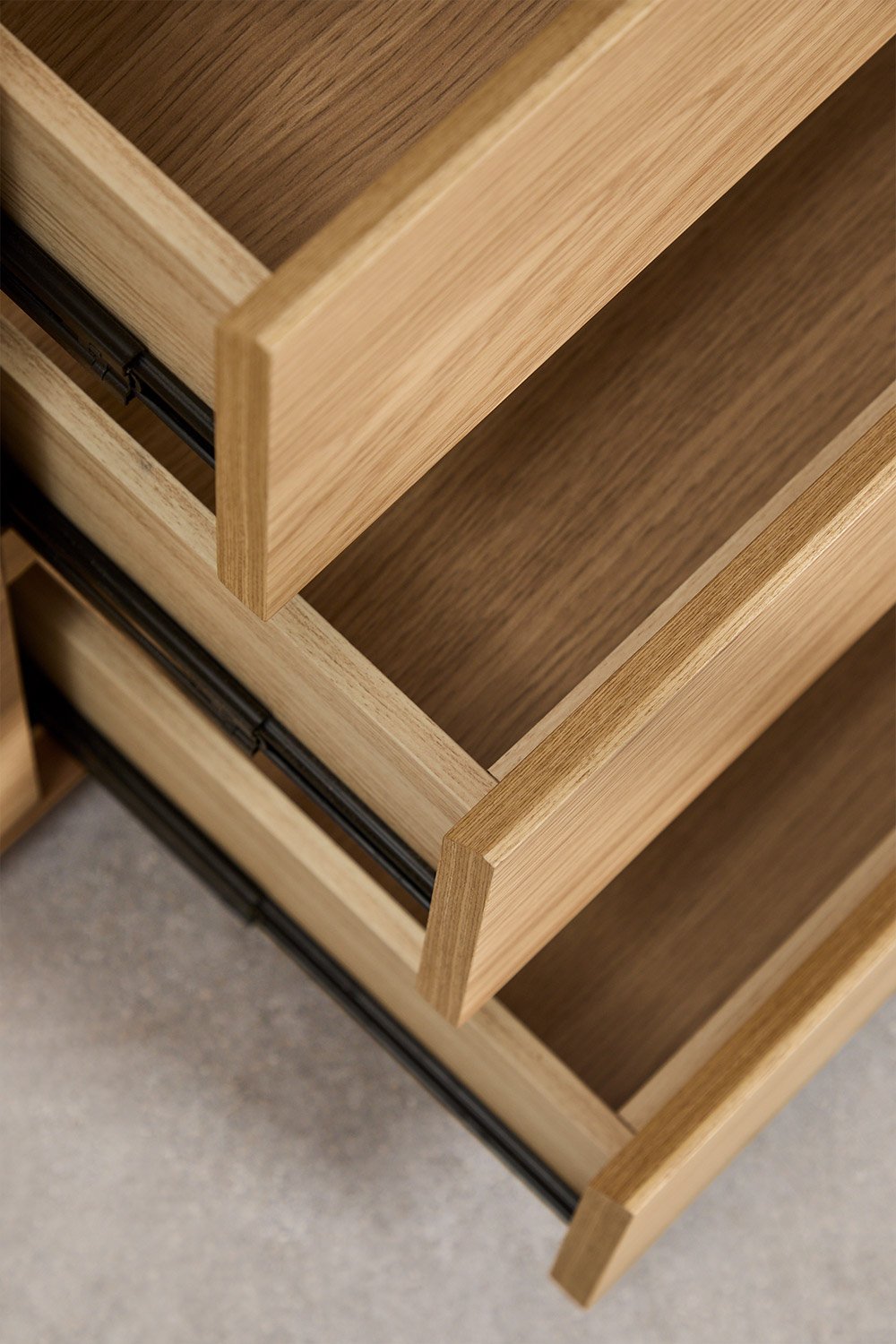 Credenza rettangolare 140x45 cm in MDF Burundi