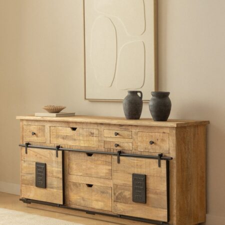 Credenza in legno di mango Uain
