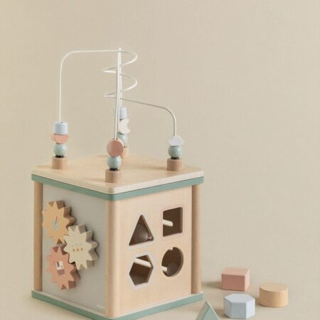 Cubo attività in legno per bambini Ardisa