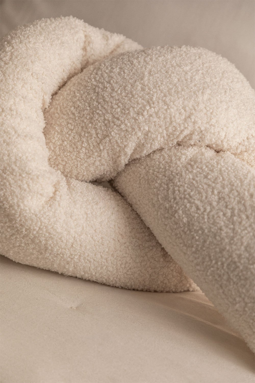 Cuscino in shearling (25x55 cm) Ilania