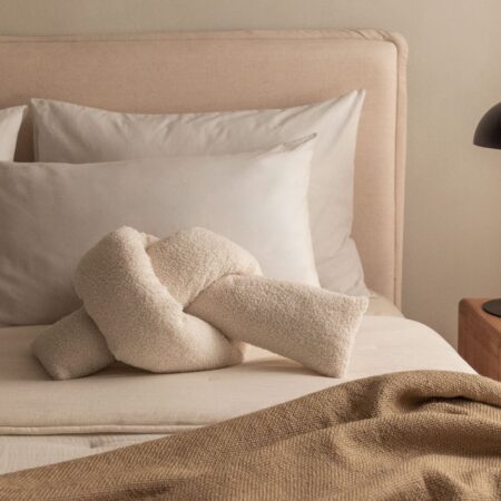 Cuscino in shearling (25x55 cm) Ilania