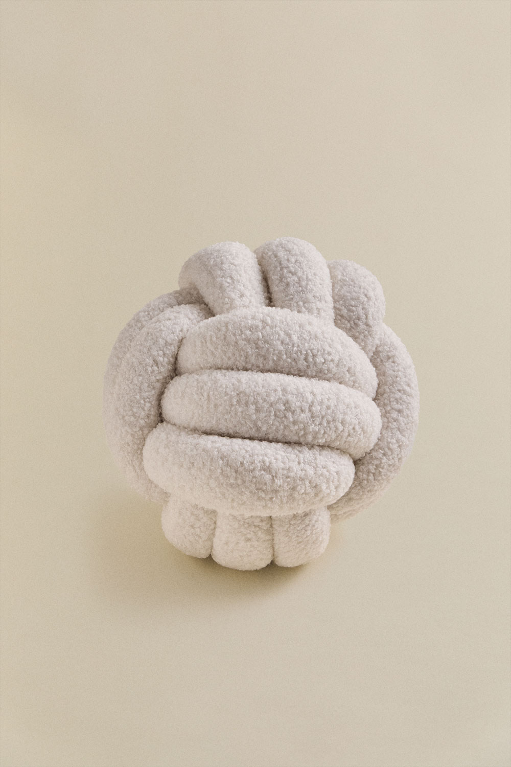 Cuscino in shearling (Ø25 cm) Ibona
