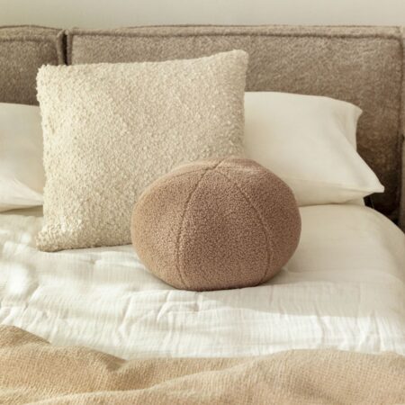 Cuscino in shearling (Ø25 cm) Ikerne