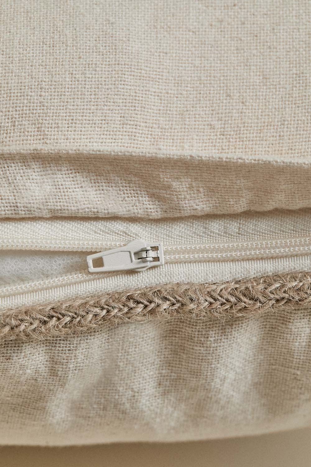 Cuscino quadrato in cotone (40x40 cm) Nurmel