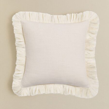 Cuscino quadrato in cotone (40x40 cm) Zeiro