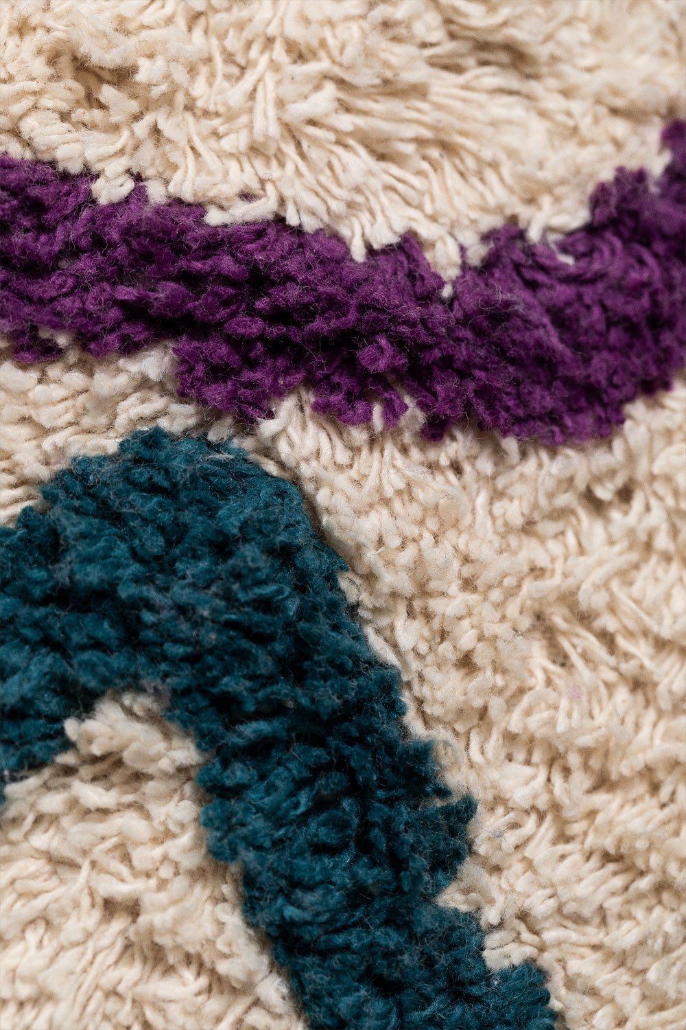 Cuscino quadrato in cotone (43x43 cm) Plui