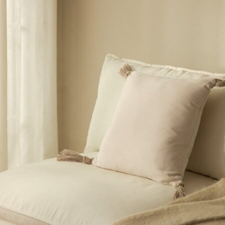 Cuscino quadrato in cotone (45x45 cm) Almiz