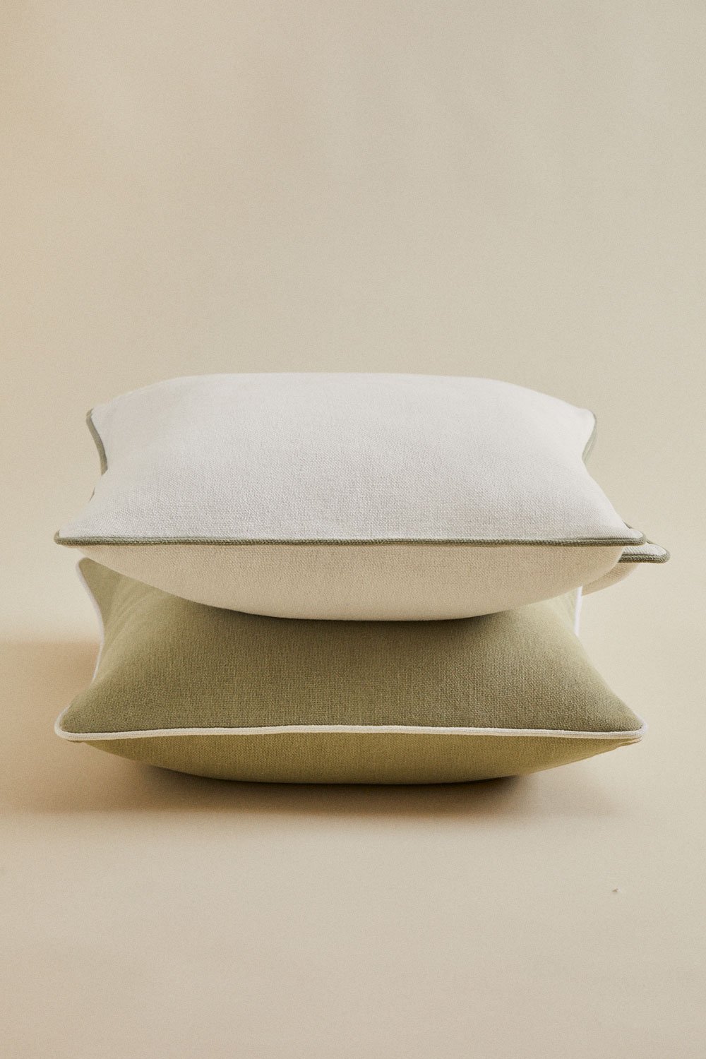Cuscino quadrato in cotone (45x45 cm) Cianan