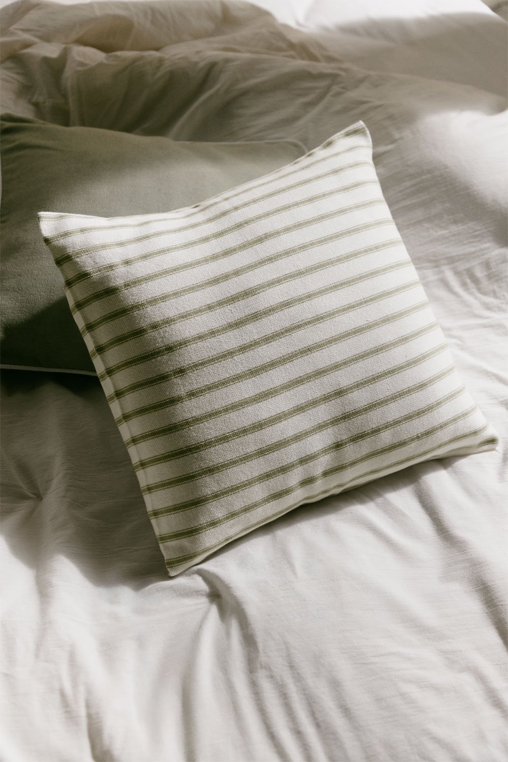 Cuscino quadrato in cotone (45x45 cm) Declan
