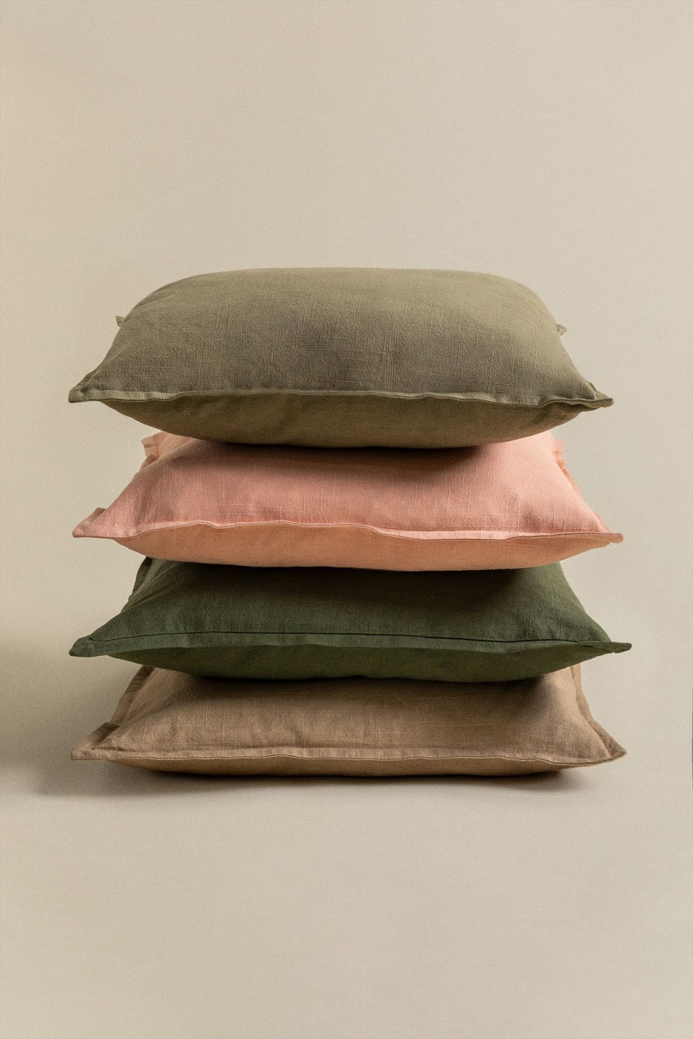 Cuscino quadrato in cotone (45x45 cm) Elezar