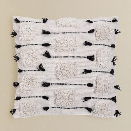 Cuscino quadrato in cotone (45x45 cm) Feyre