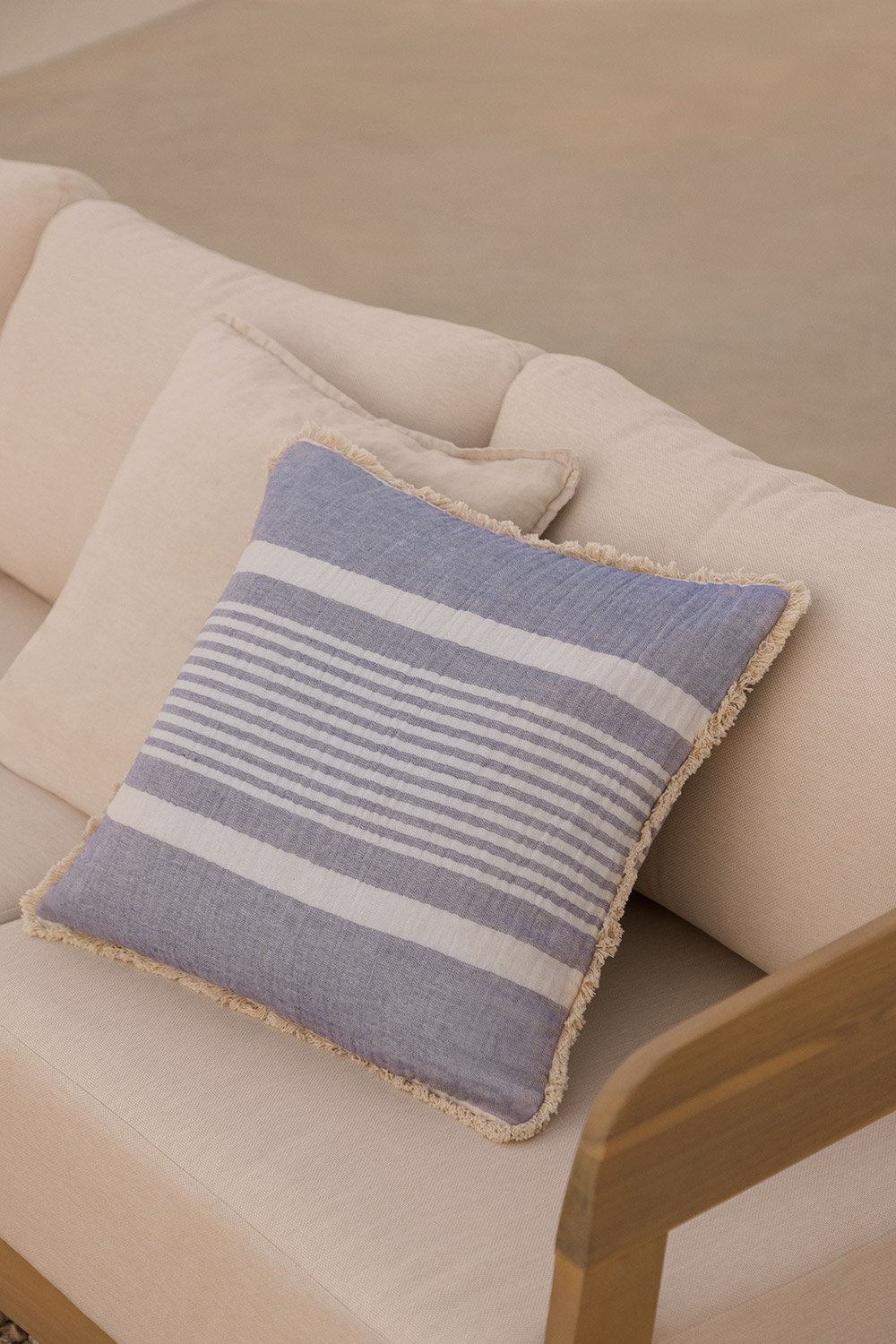 Cuscino quadrato in cotone (45x45 cm) Korjen