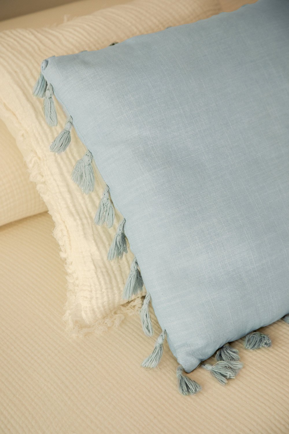 Cuscino quadrato in cotone (45x45 cm) Laurent
