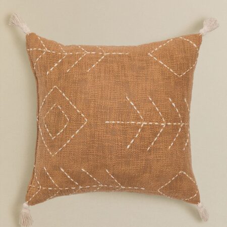 Cuscino quadrato in cotone (45x45 cm) Lemes