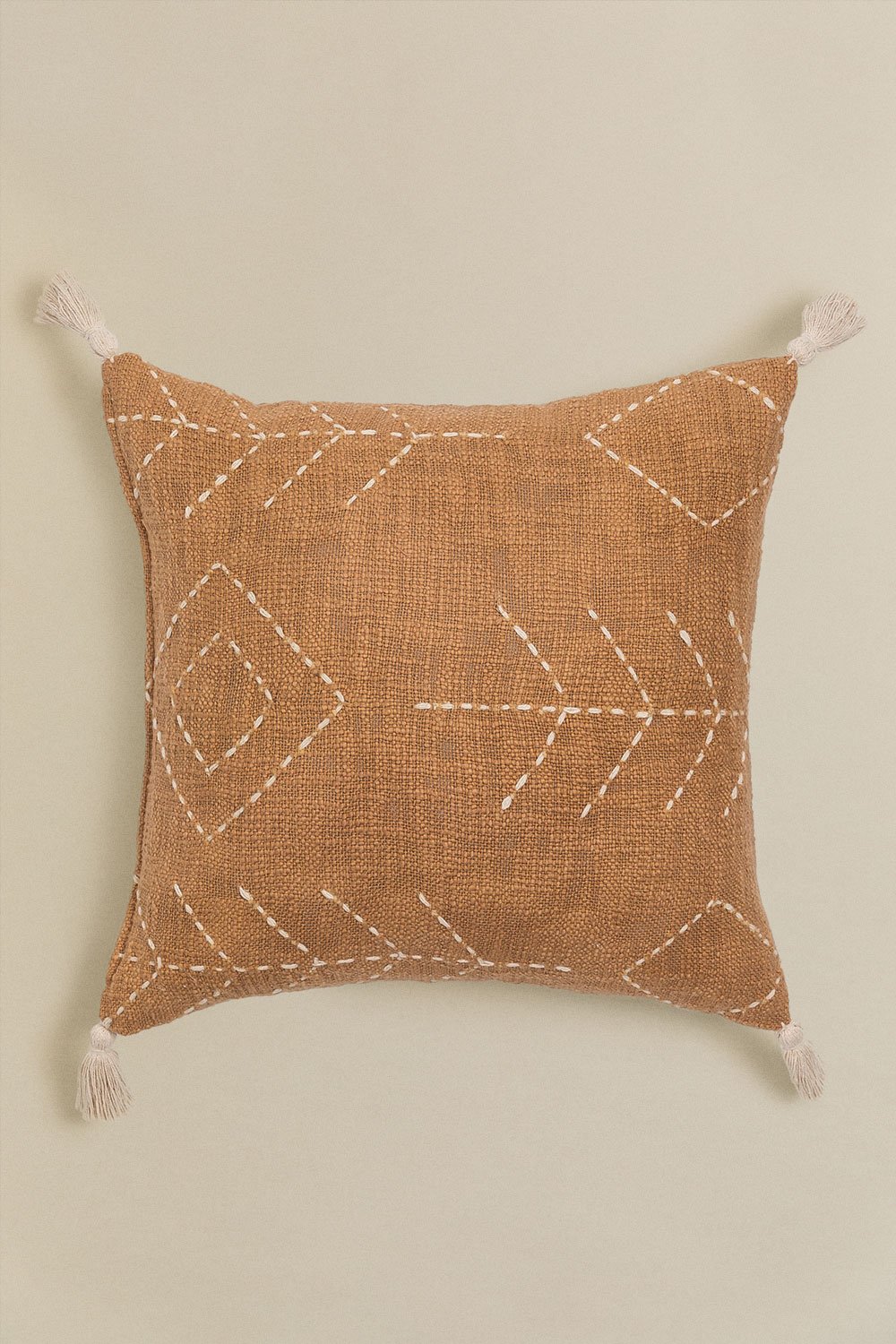 Cuscino quadrato in cotone (45x45 cm) Lemes