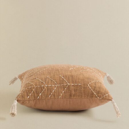 Cuscino quadrato in cotone (45x45 cm) Lemes