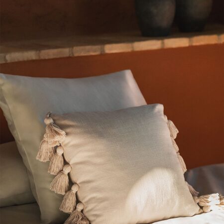 Cuscino quadrato in cotone (45x45 cm) Monsey
