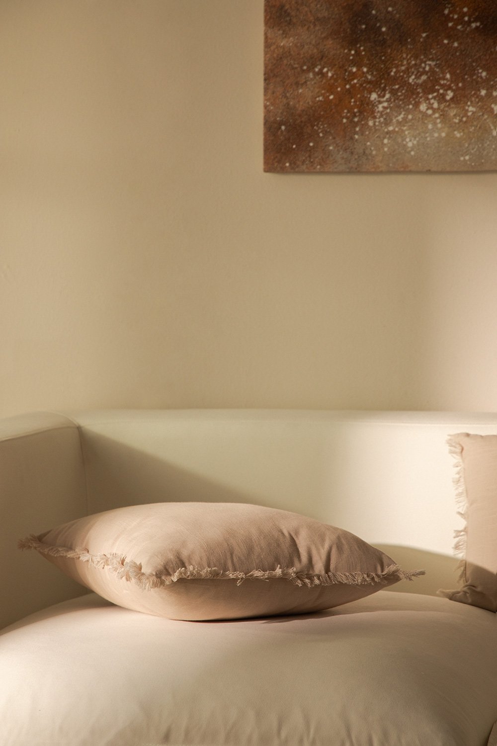 Cuscino quadrato in cotone (45x45 cm) Nedeliya