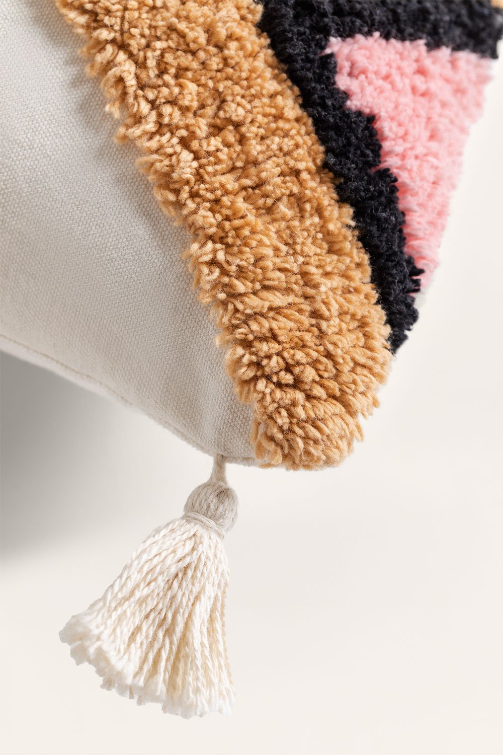 Cuscino quadrato in cotone (45x45 cm) Nikos