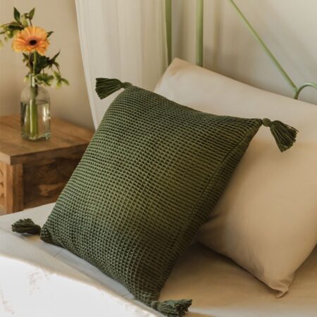 Cuscino quadrato in cotone (45x45 cm) Norico