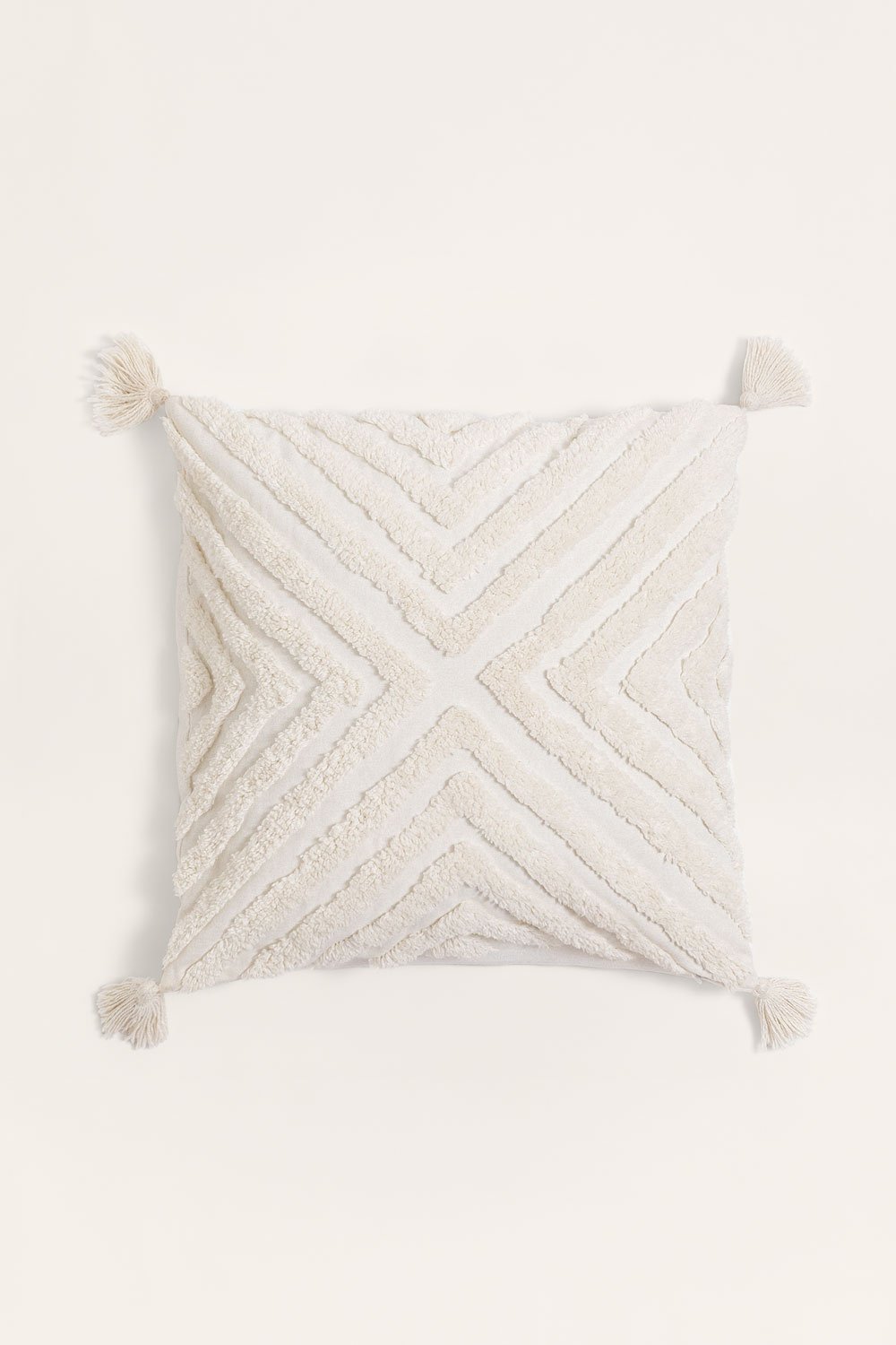 Cuscino quadrato in cotone (45x45 cm) Reik