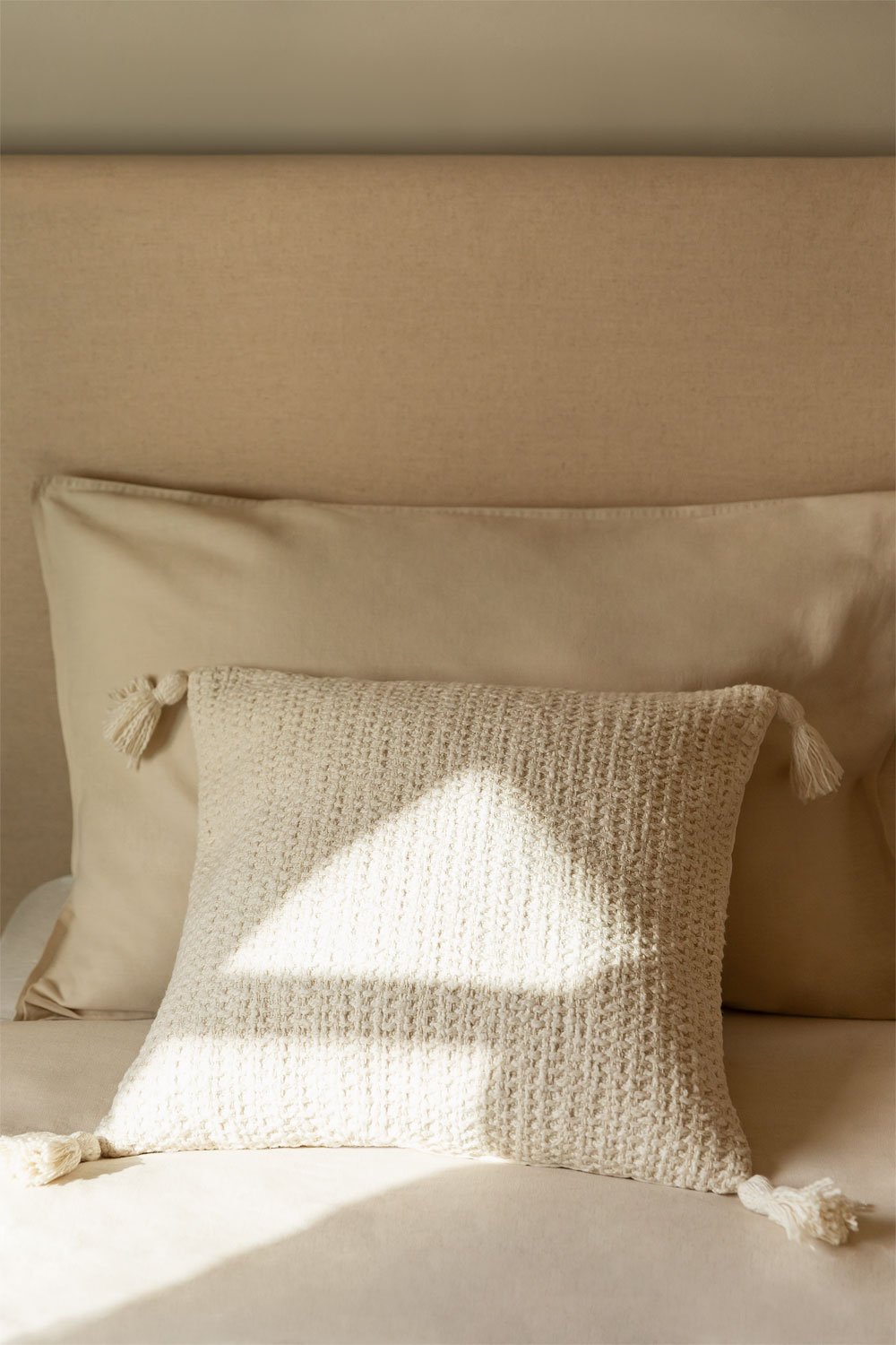 Cuscino quadrato in cotone (45x45 cm) Resnais