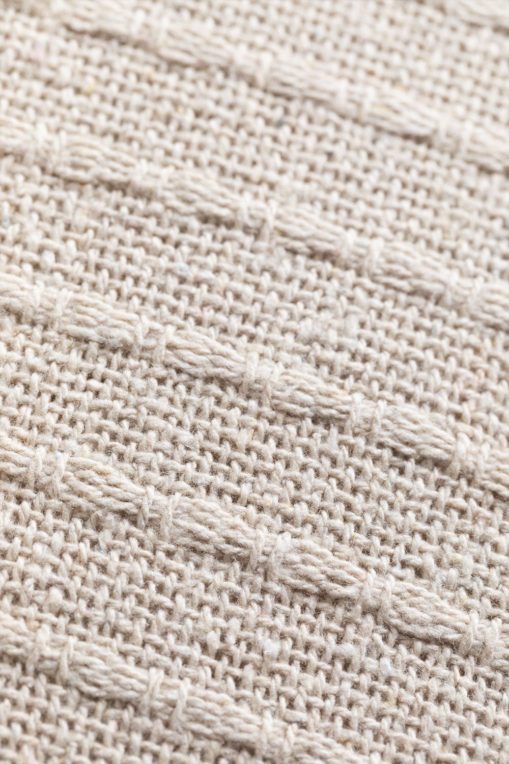 Cuscino quadrato in cotone e lino (45x45 cm) Gautier