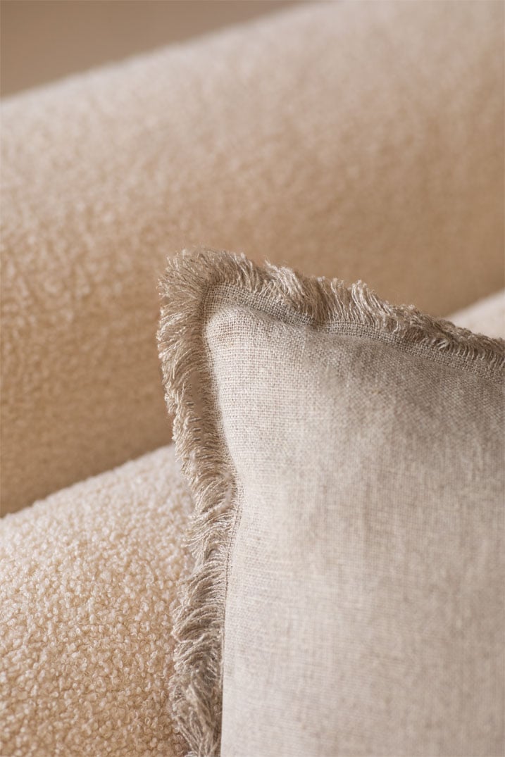 Cuscino quadrato in cotone e lino (45x45 cm) Glenfern