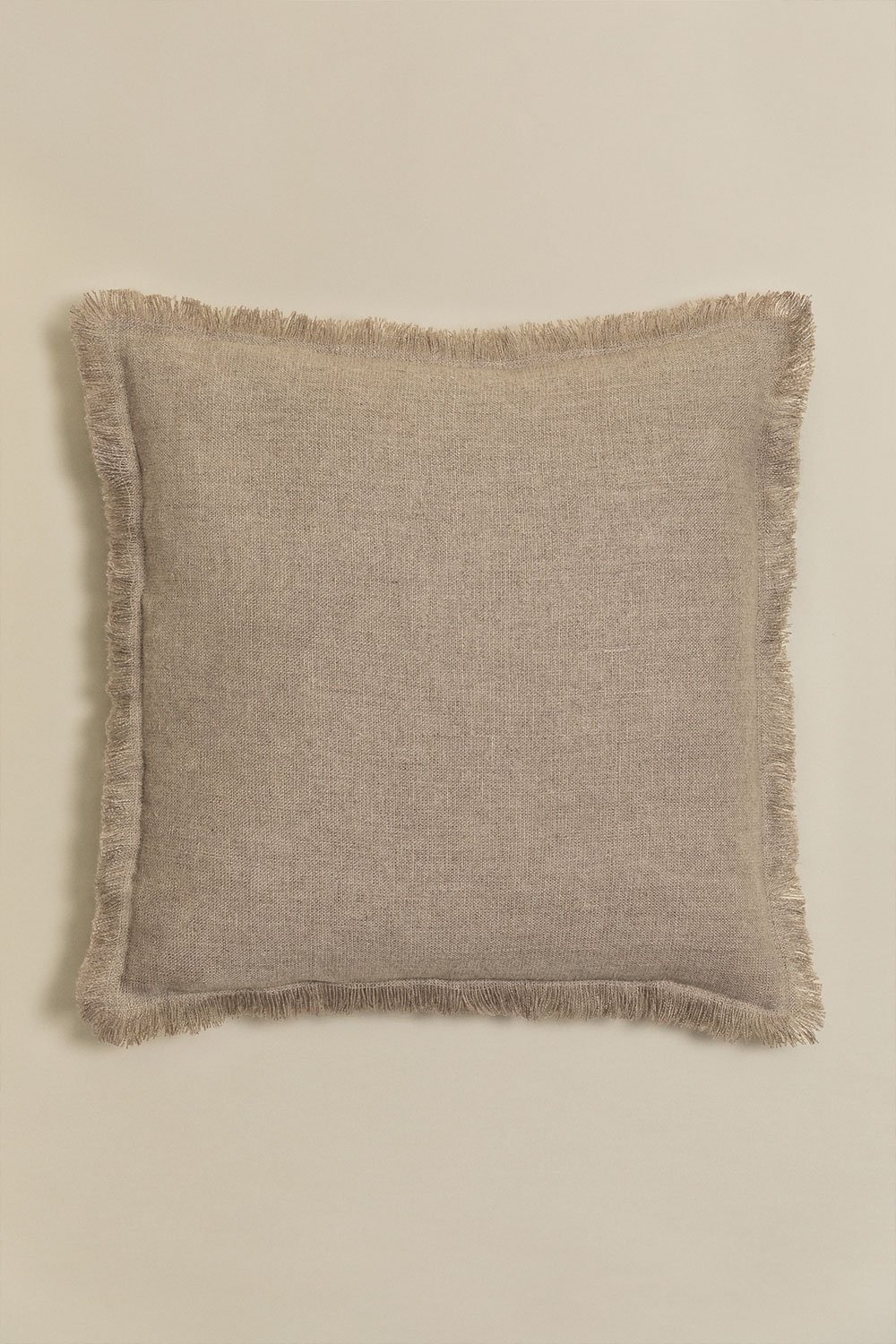 Cuscino quadrato in cotone e lino (45x45 cm) Glenfern