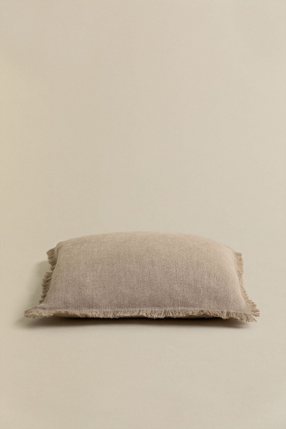 Cuscino quadrato in cotone e lino (45x45 cm) Glenfern