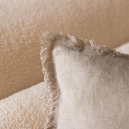 Cuscino quadrato in cotone e lino (45x45 cm) Glenfern
