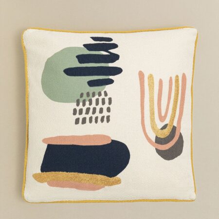 Cuscino quadrato in cotone (45x45 cm) Galvin