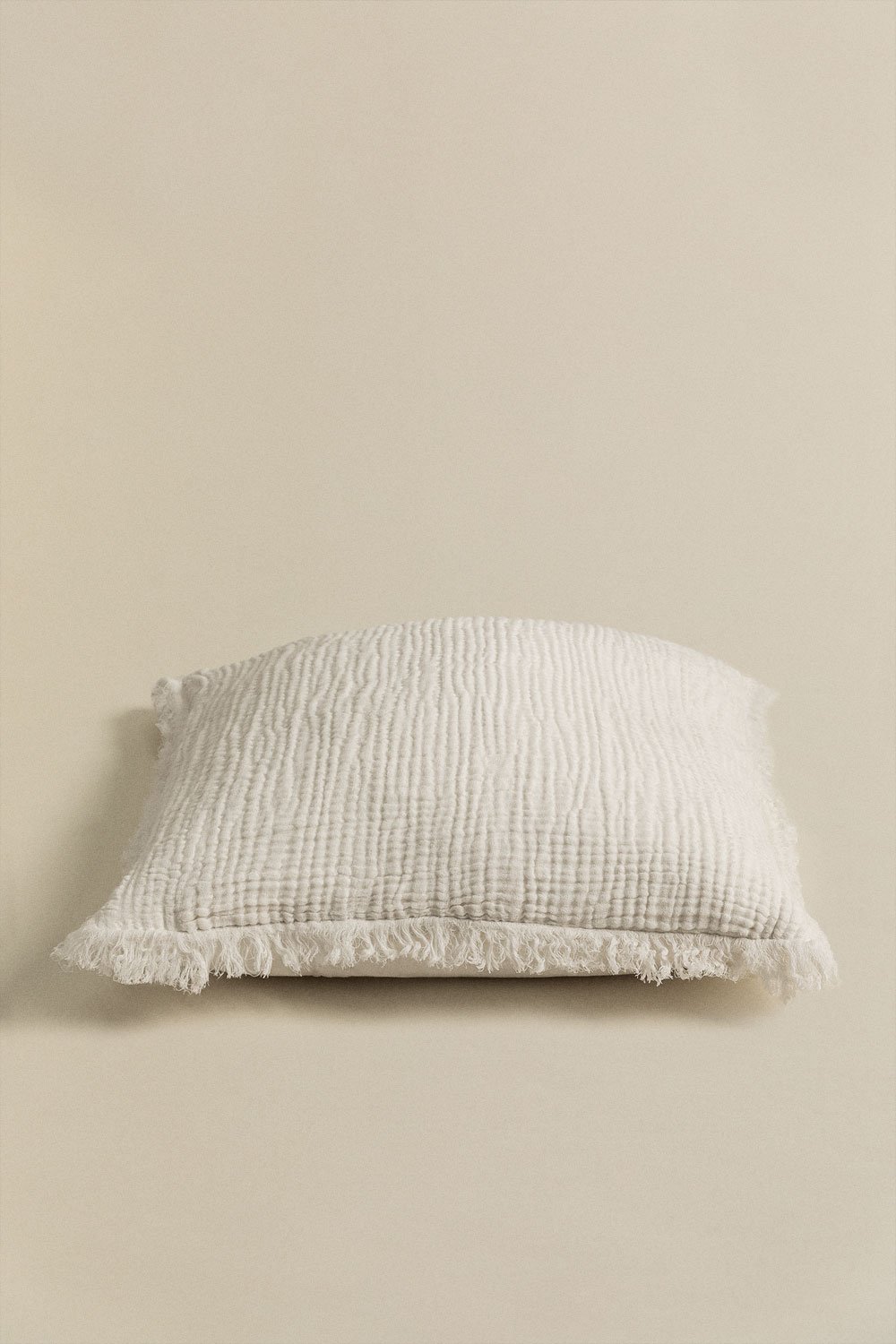 Cuscino quadrato in garza di cotone (45x45 cm) Jobert