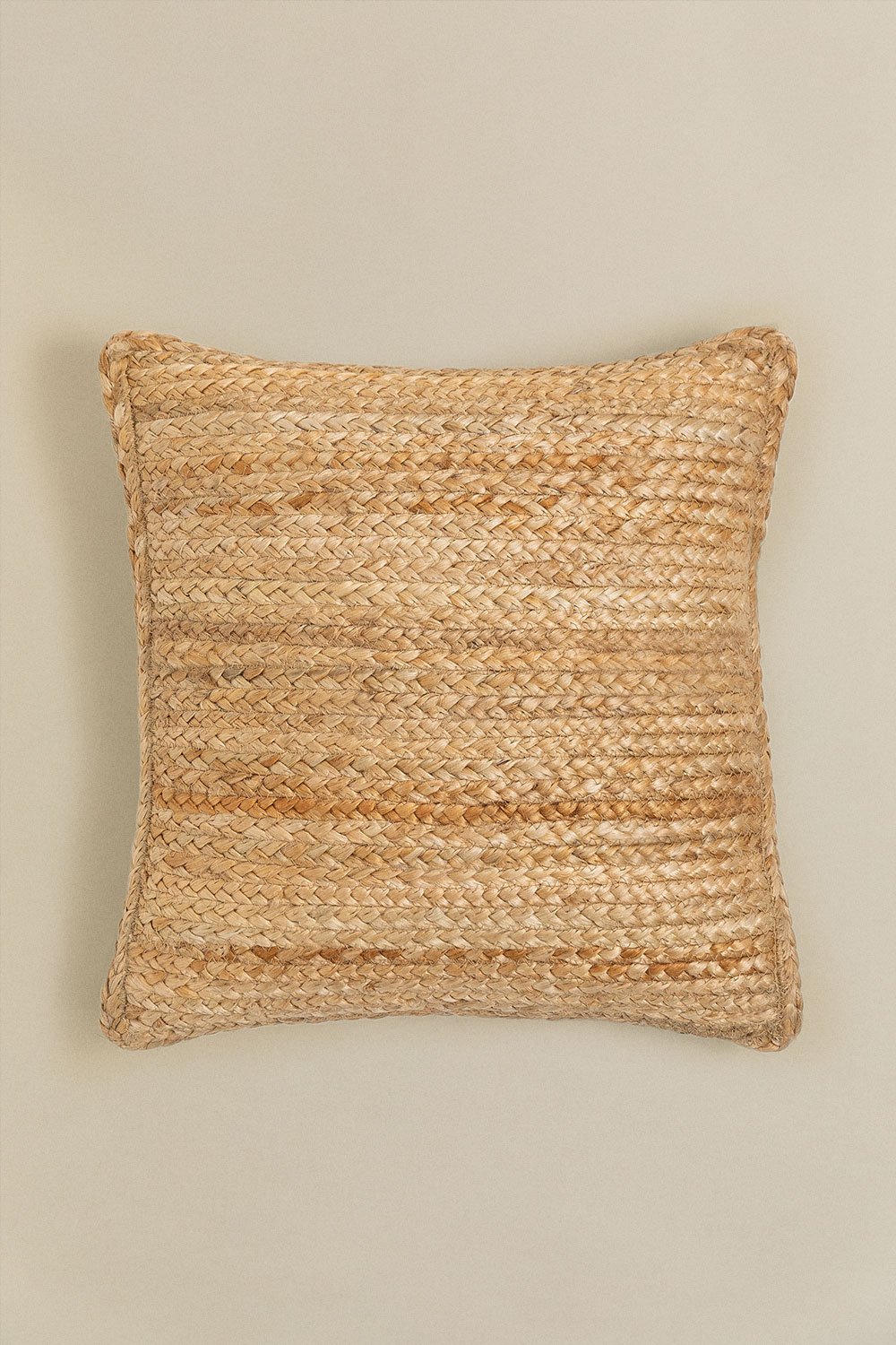 Cuscino quadrato in iuta (40x40 cm) Ticmon