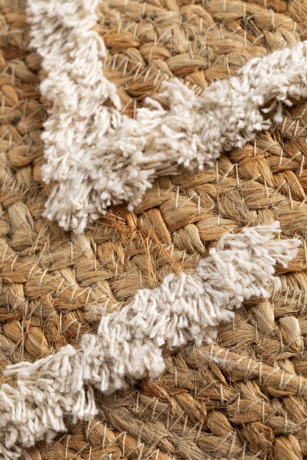 Cuscino Quadrato in Juta e Cotone (45x45 cm) Bato