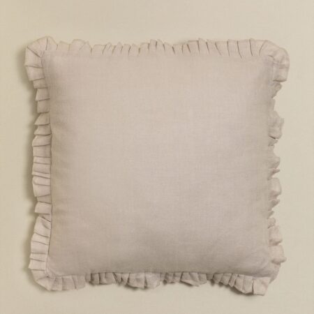 Cuscino quadrato in lino (50x50 cm) Nandrin